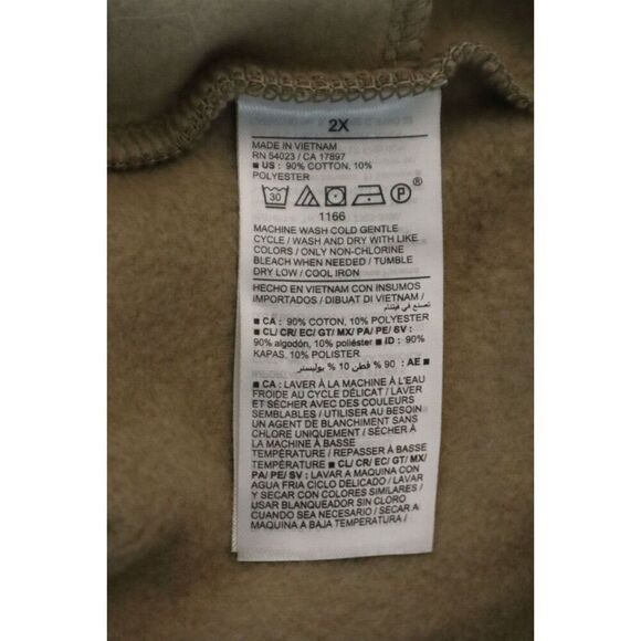 Old Navy 808189-00 Women's Sz 2X Sliced Bread/Beige Fleece Tunic Shacket - Picture 7 of 9